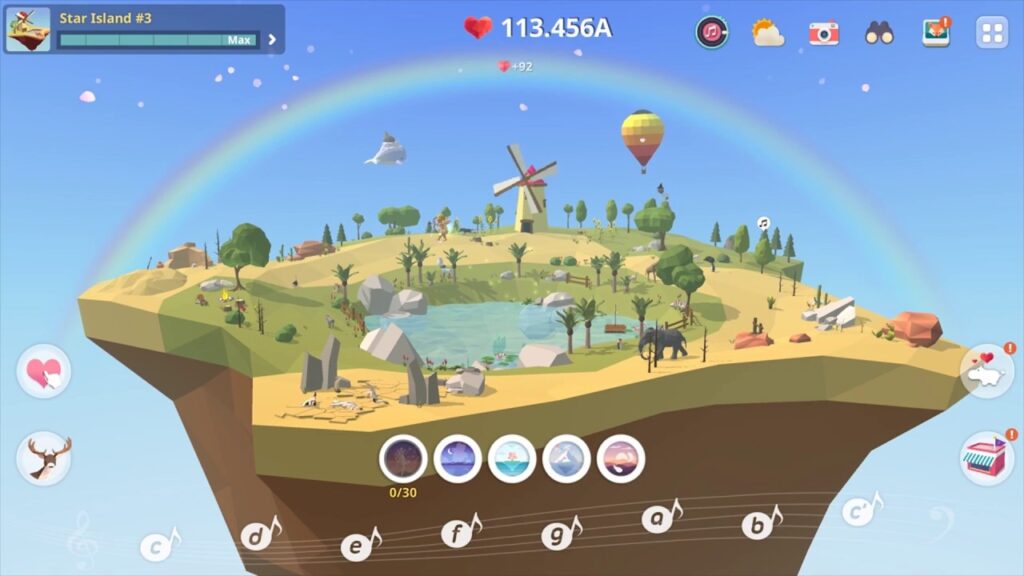 User playing one of the best relaxing web games with a colorful puzzle interface